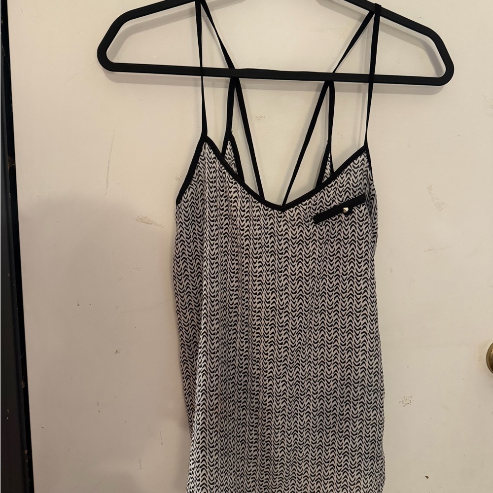 Papaya Sheer Tank Top Medium